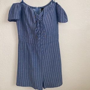 Blue romper
